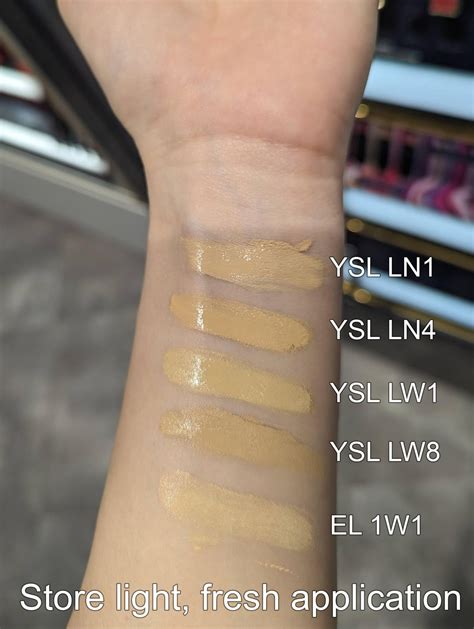double wear foundation vs ysl